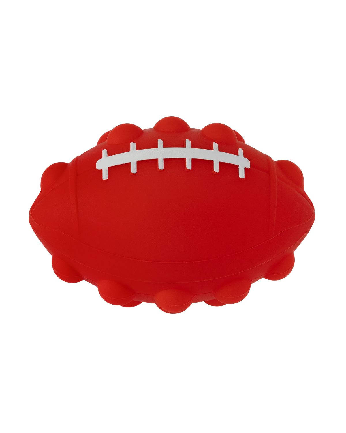 Picture of Football Shape Push Pop Fidget Sensory Toy.