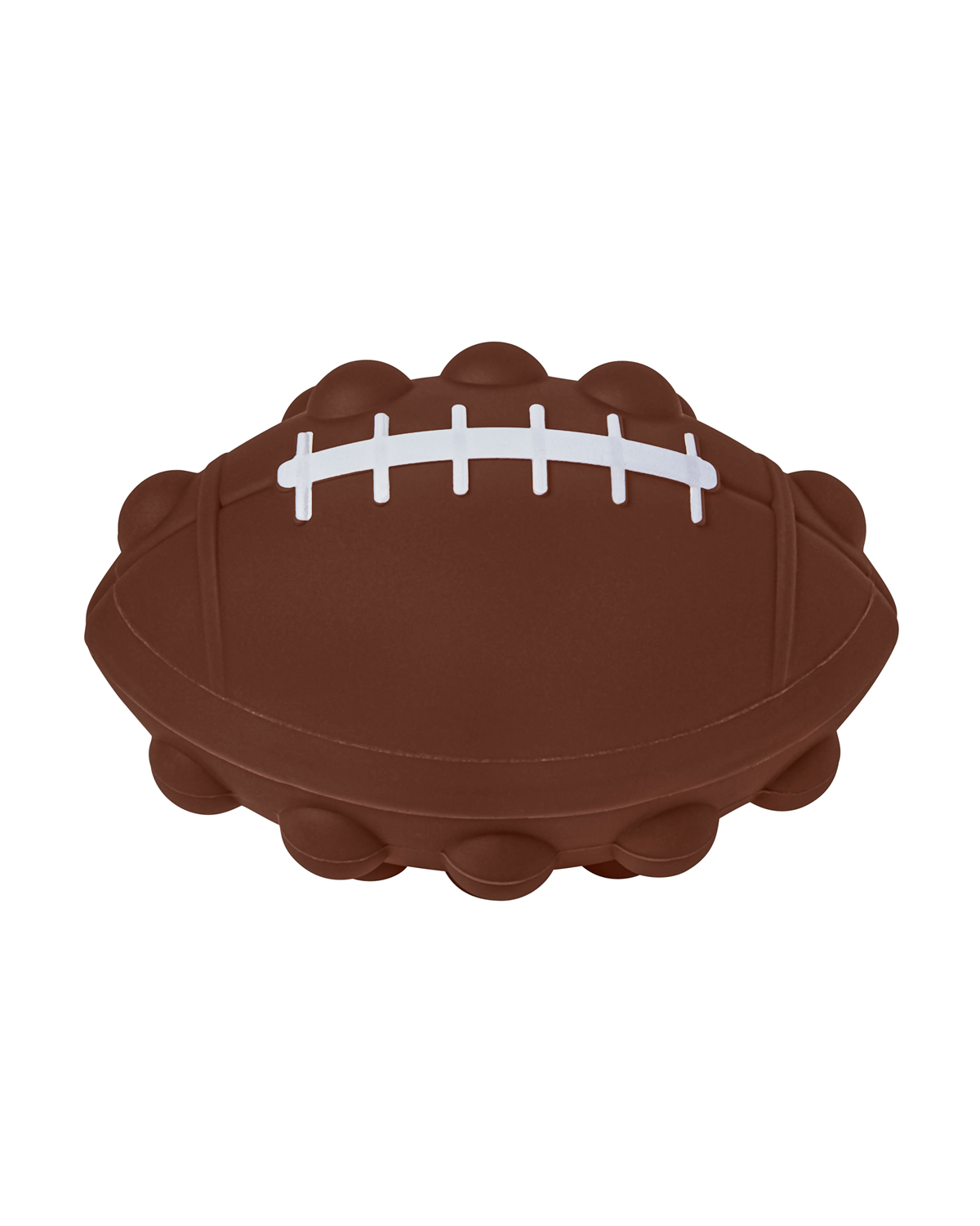 Picture of Football Shape Push Pop Fidget Sensory Toy.