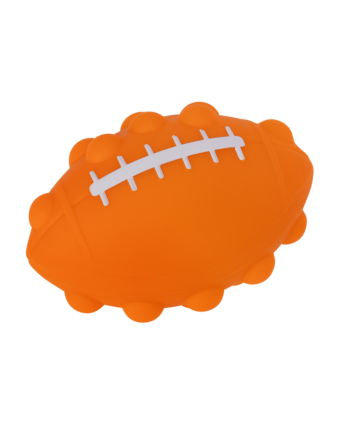 Picture of Football Shape Push Pop Fidget Sensory Toy.