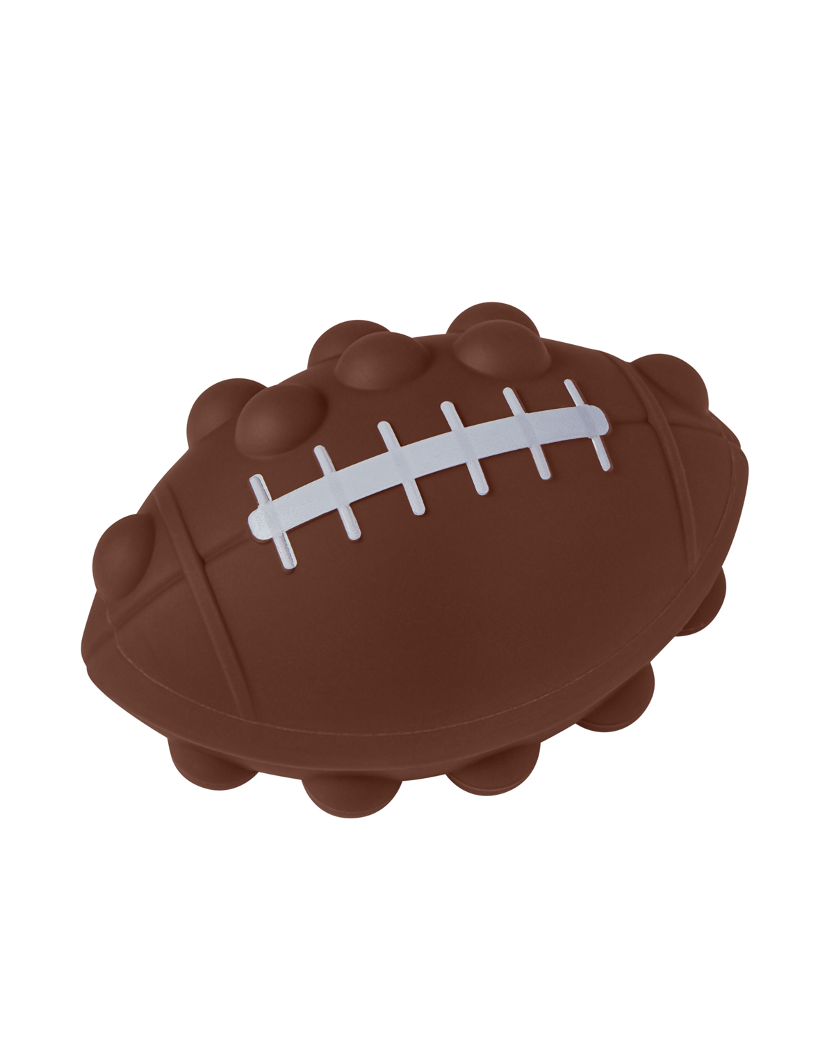 Picture of Football Shape Push Pop Fidget Sensory Toy.
