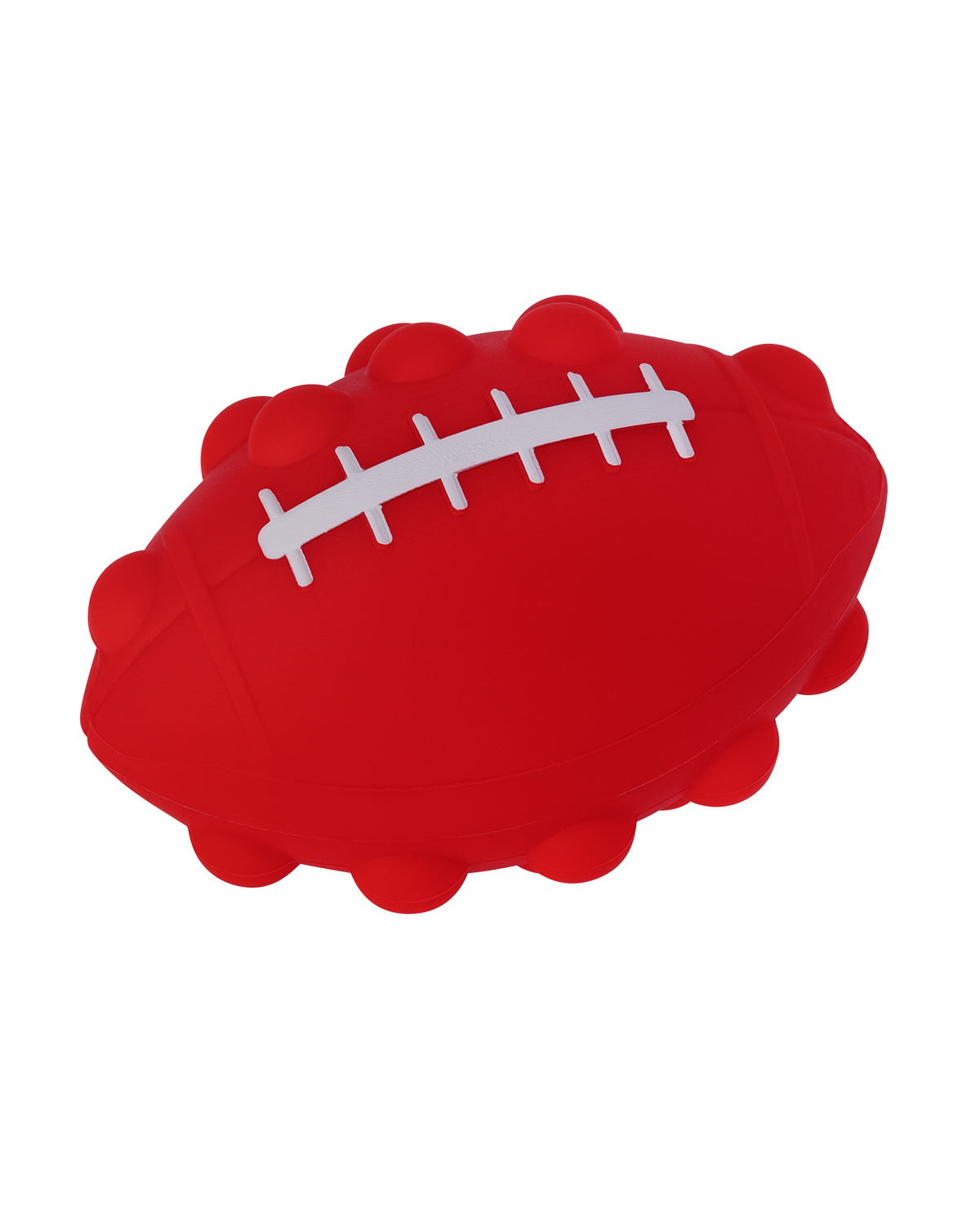 Picture of Football Shape Push Pop Fidget Sensory Toy.