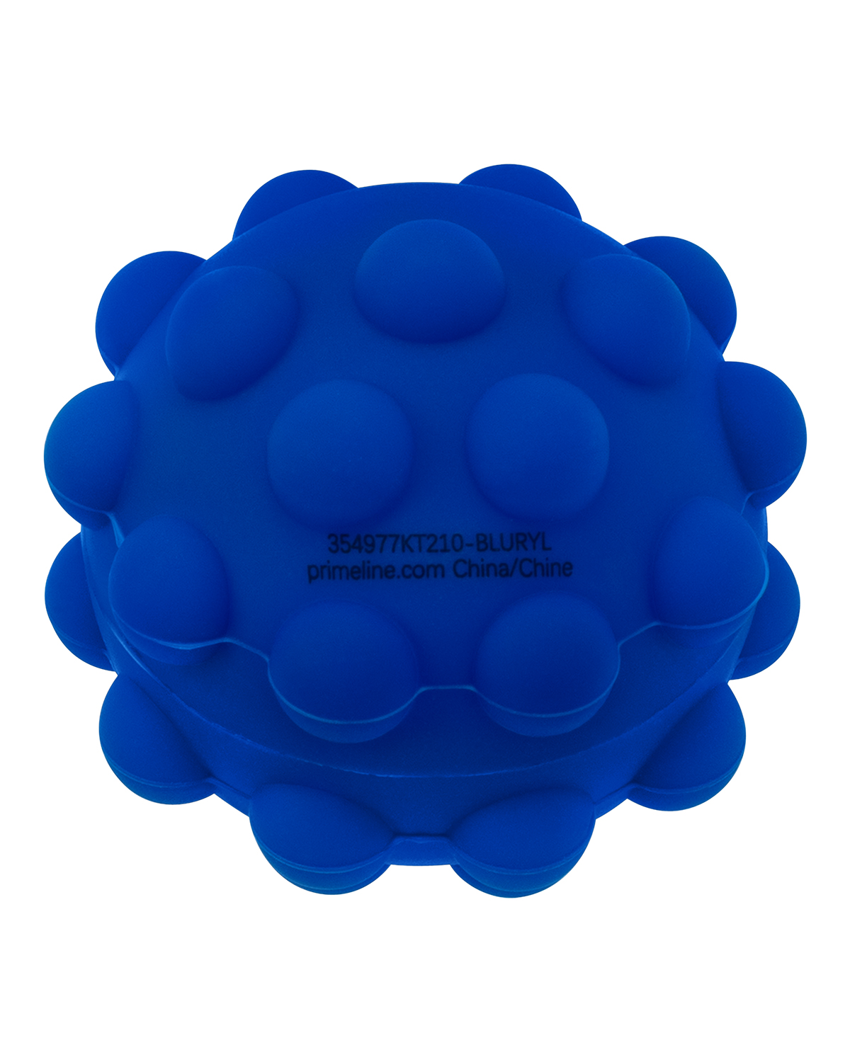 Picture of Recycled Push Pop Bubble Ball Fidget Sensory Keychain.