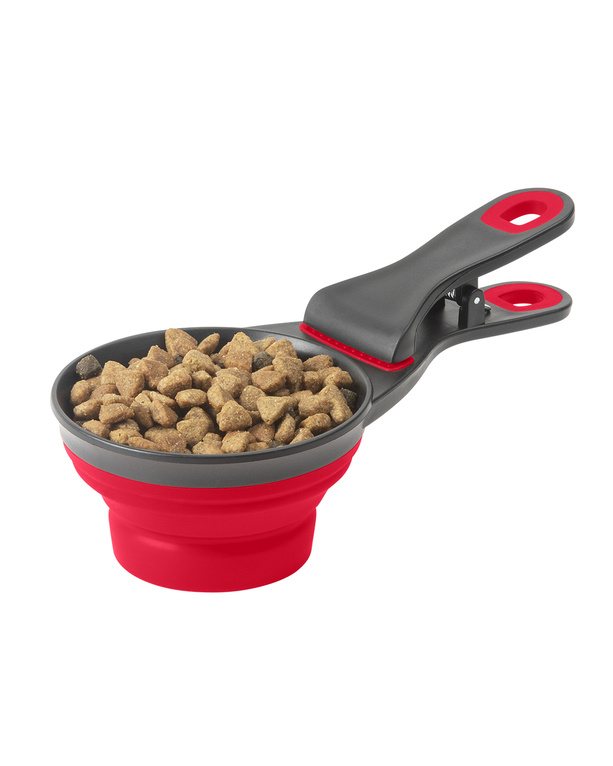 Picture of Collapsible Pet Food Scoop & Clip.