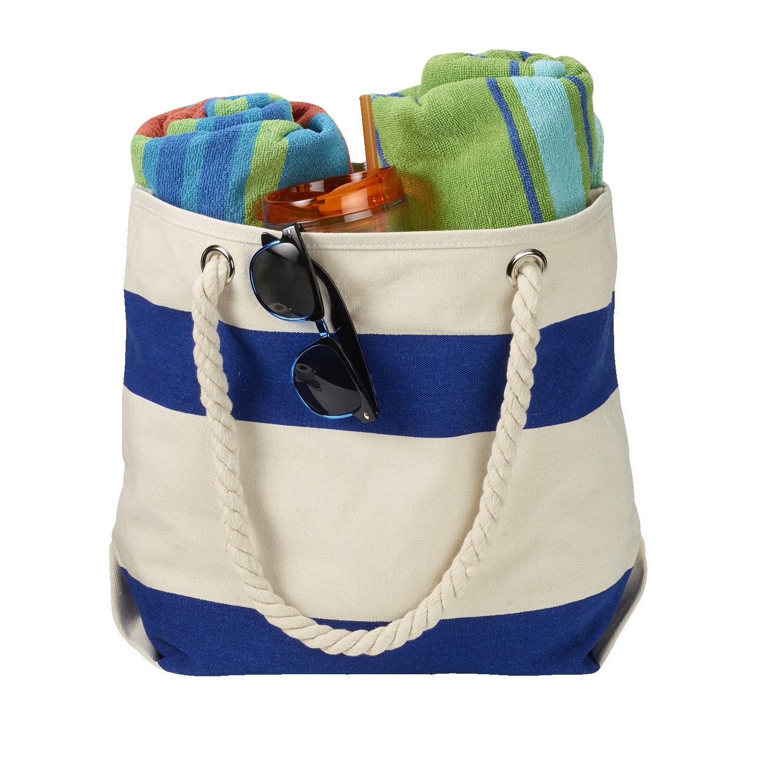 Picture of 16 Oz. Portsmouth Cotton Canvas Beach Tote
