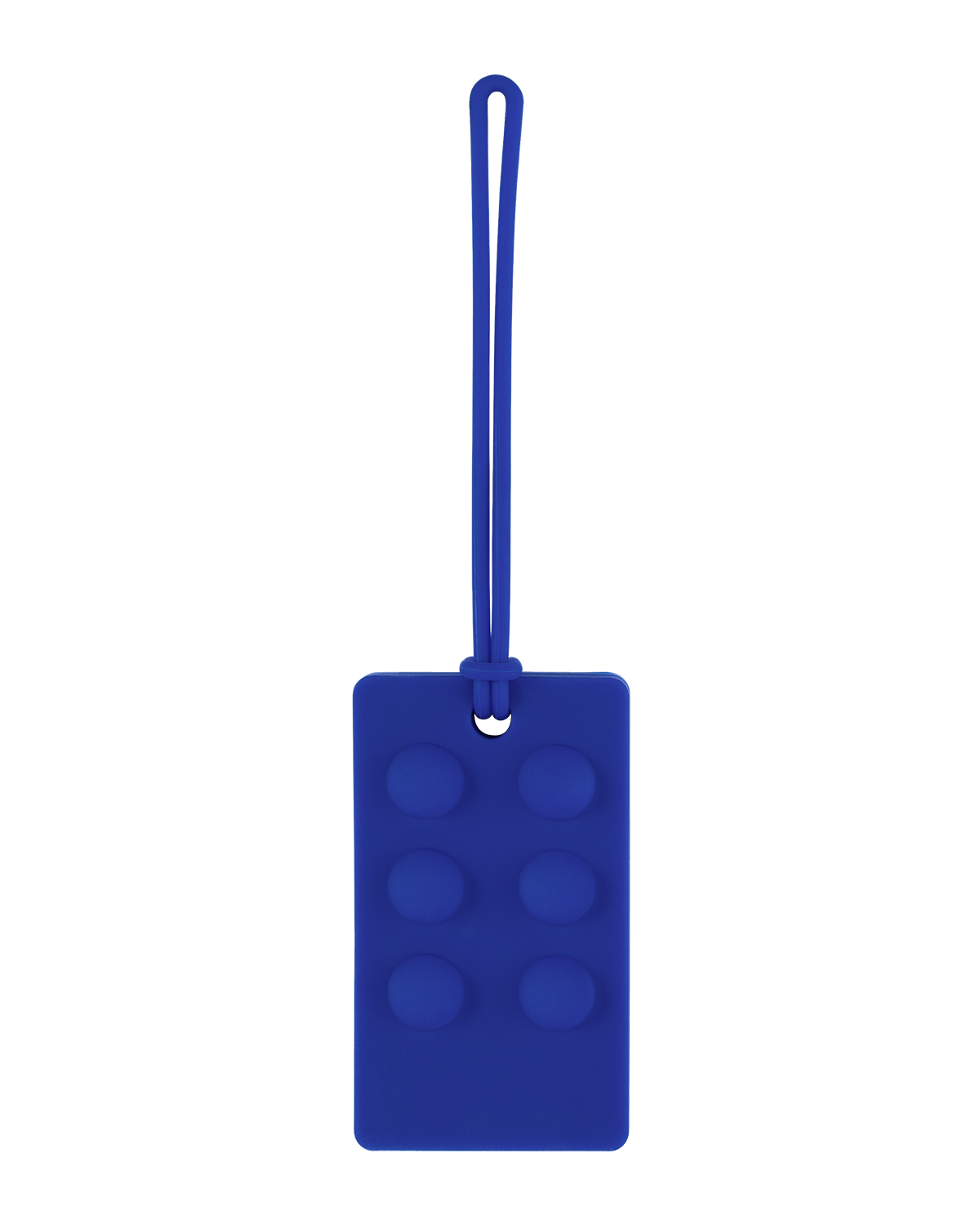 Picture of Recycled Push Pop Bubble Luggage Tag.