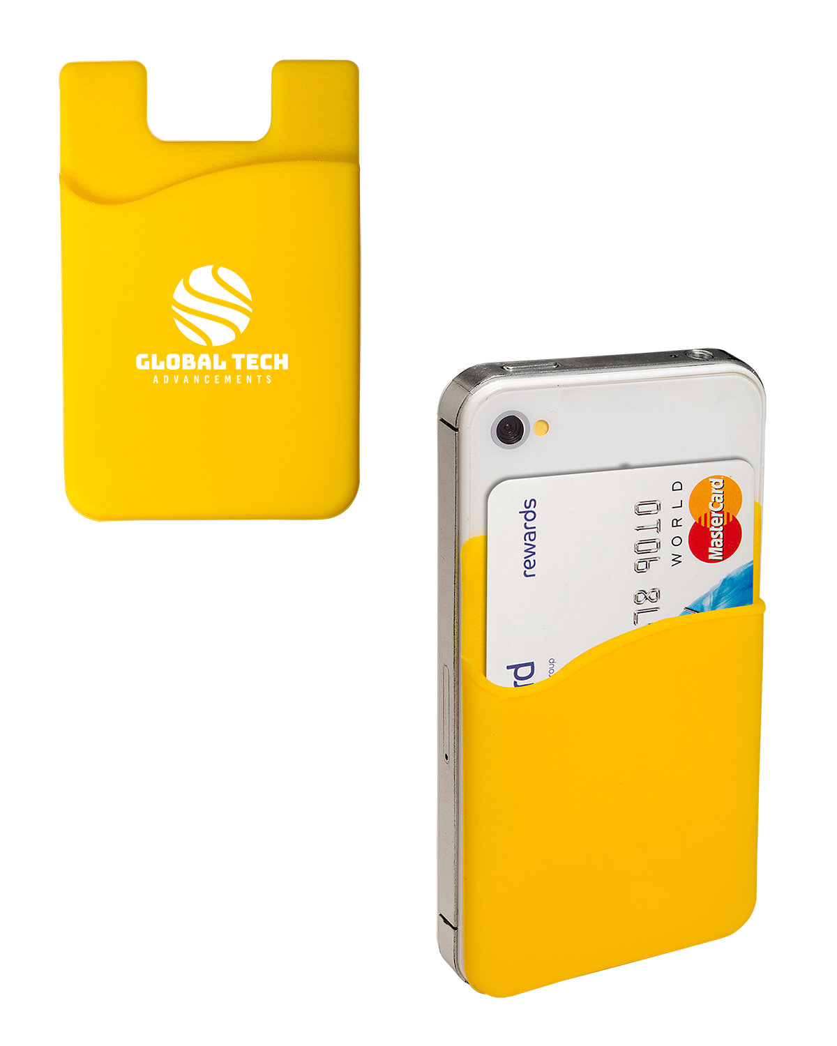 Picture of Econo Silicone Mobile Cell Phone Wallet.