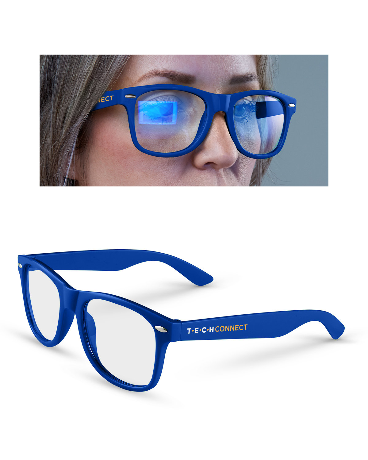 Picture of Blue Light Blocking Glasses.