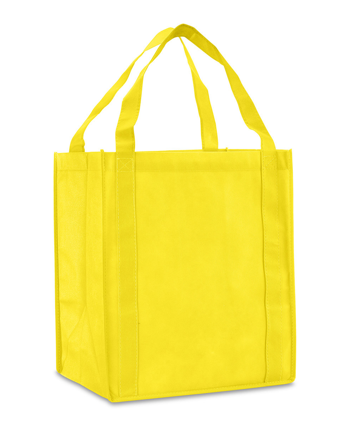 Picture of Saturn Jumbo Non-Woven Grocery Tote Bag.