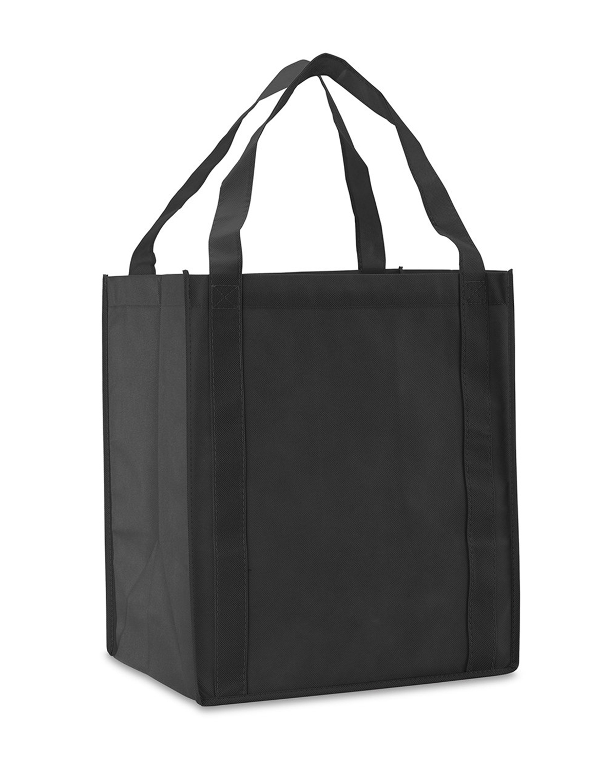 Picture of Saturn Jumbo Non-Woven Grocery Tote Bag.
