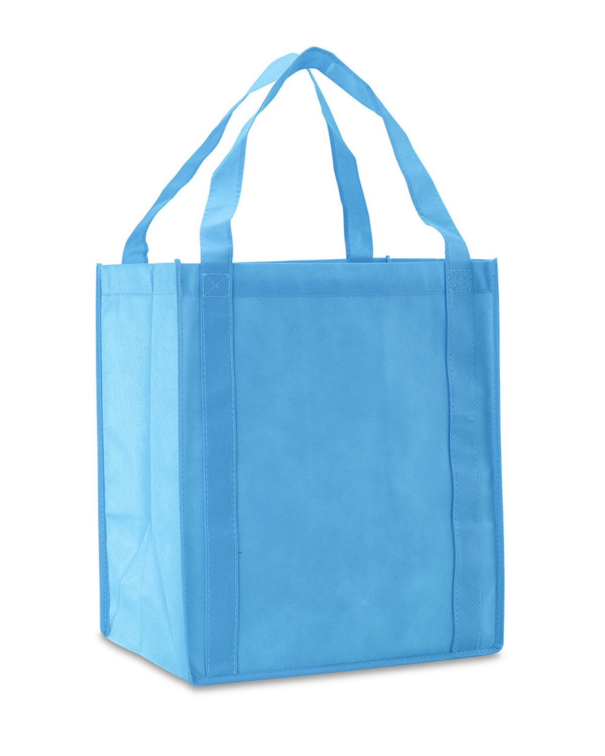 Picture of Saturn Jumbo Non-Woven Grocery Tote Bag.