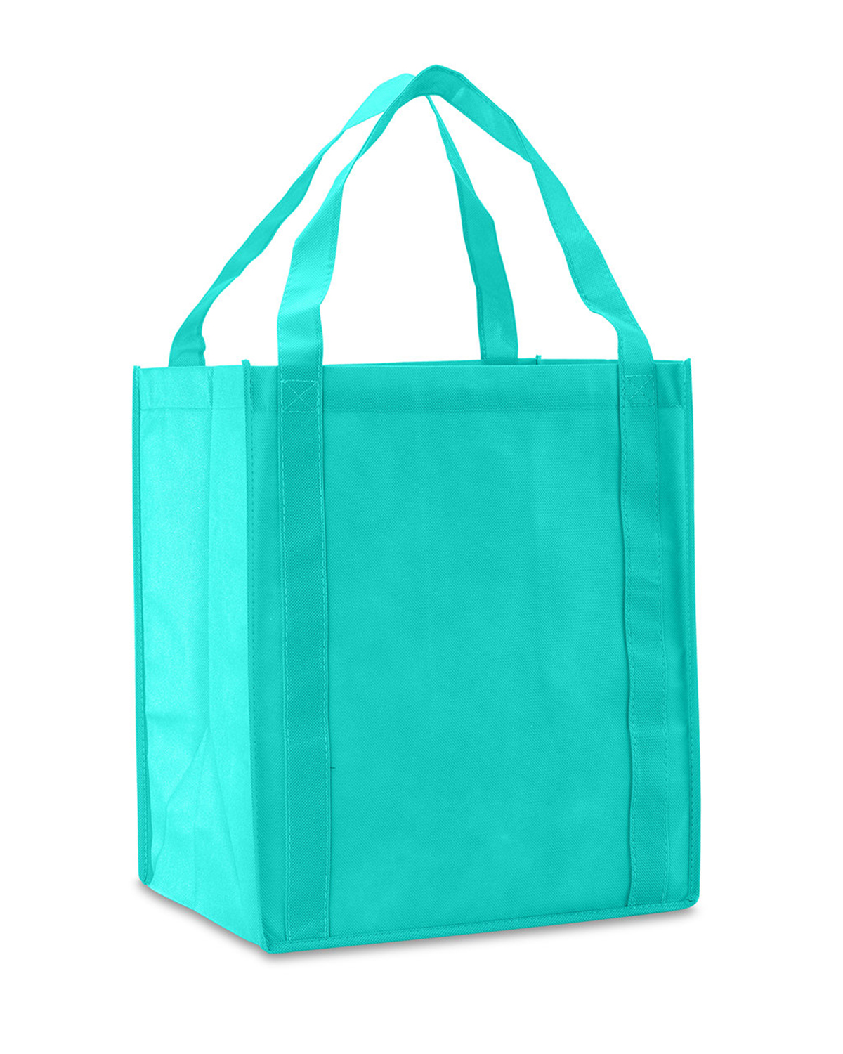 Picture of Saturn Jumbo Non-Woven Grocery Tote Bag.
