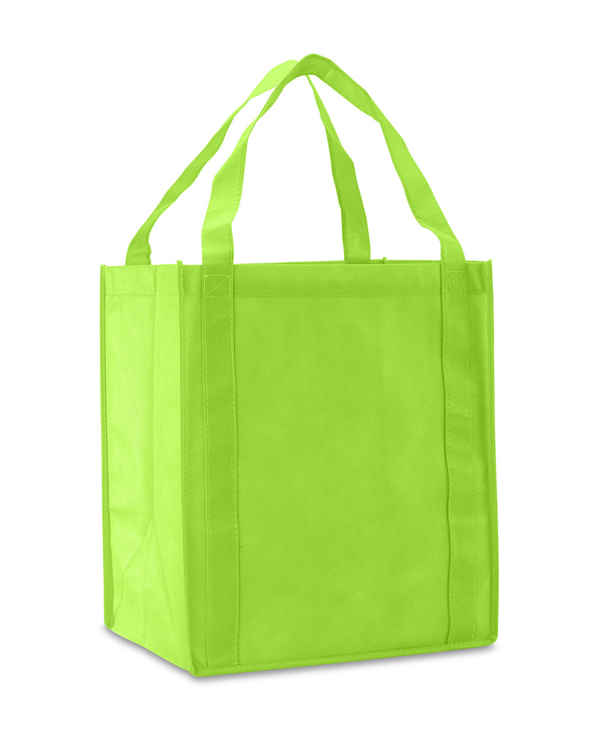 Picture of Saturn Jumbo Non-Woven Grocery Tote Bag.