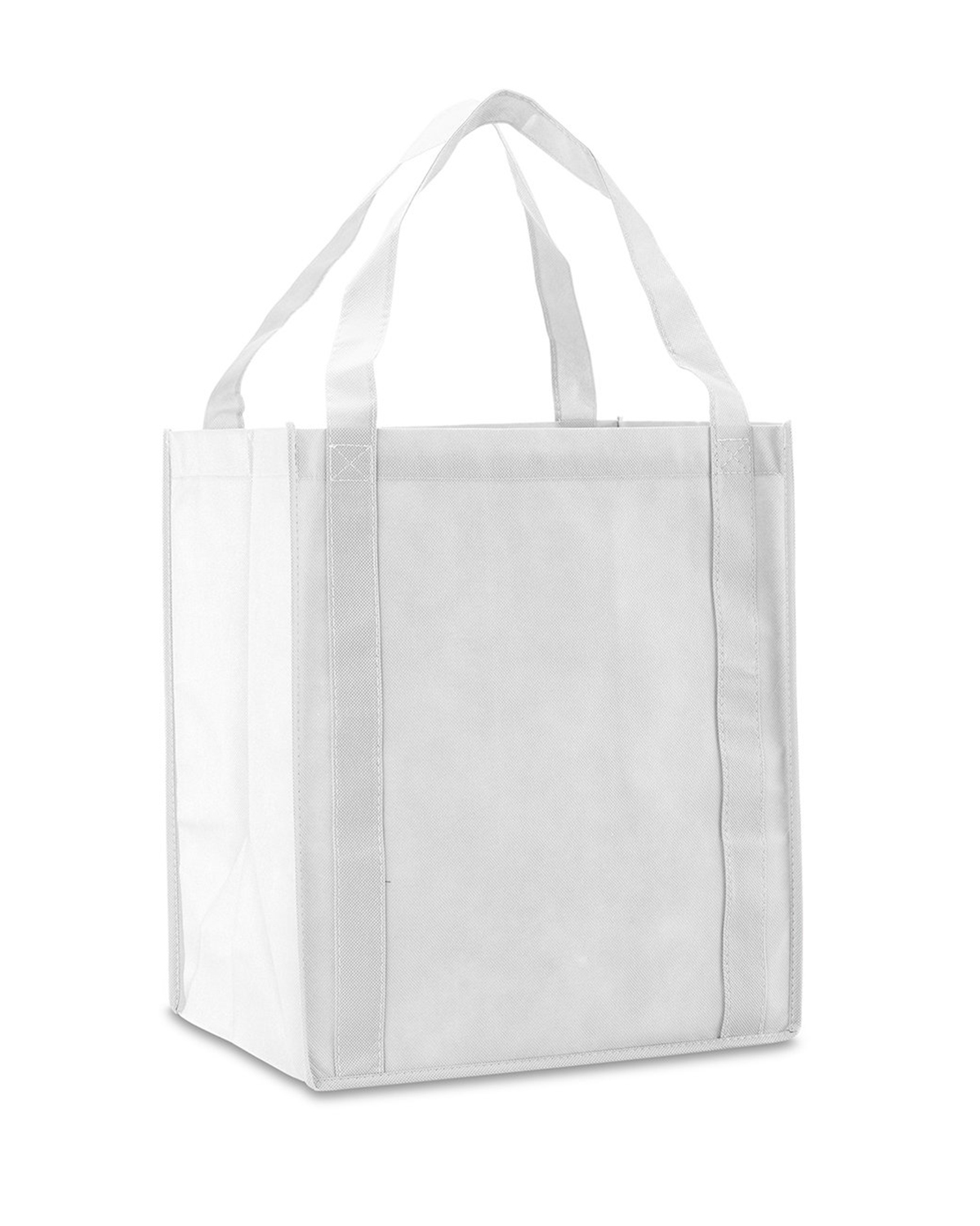 Picture of Saturn Jumbo Non-Woven Grocery Tote Bag.