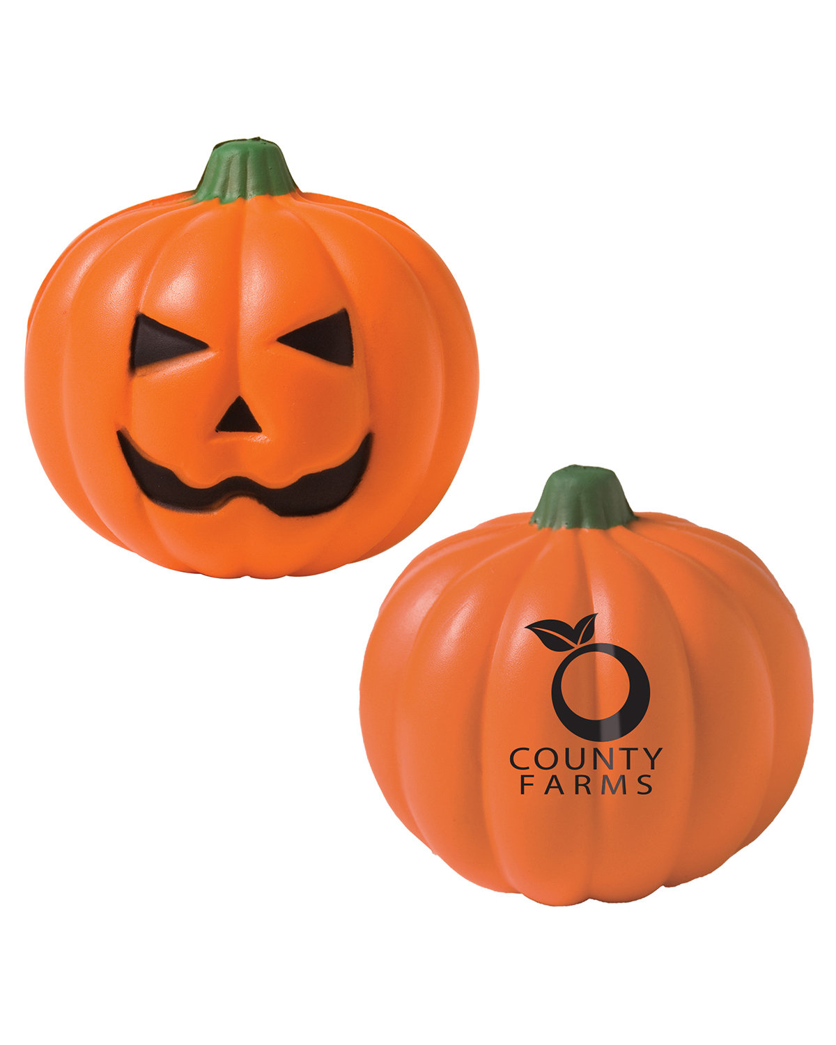 Picture of Halloween Pumpkin Shape Stress Ball.
