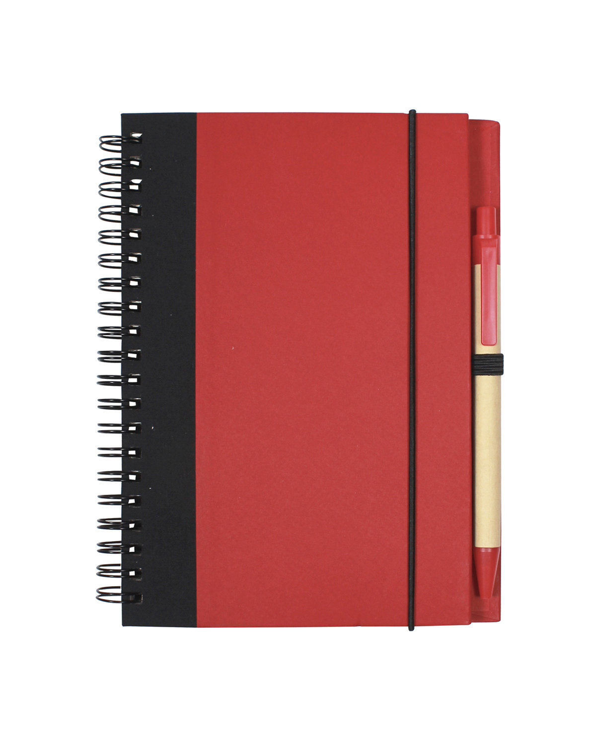 Picture of Contrast Paperboard Spiral Notebook & Pen 5.5" x 7.125".