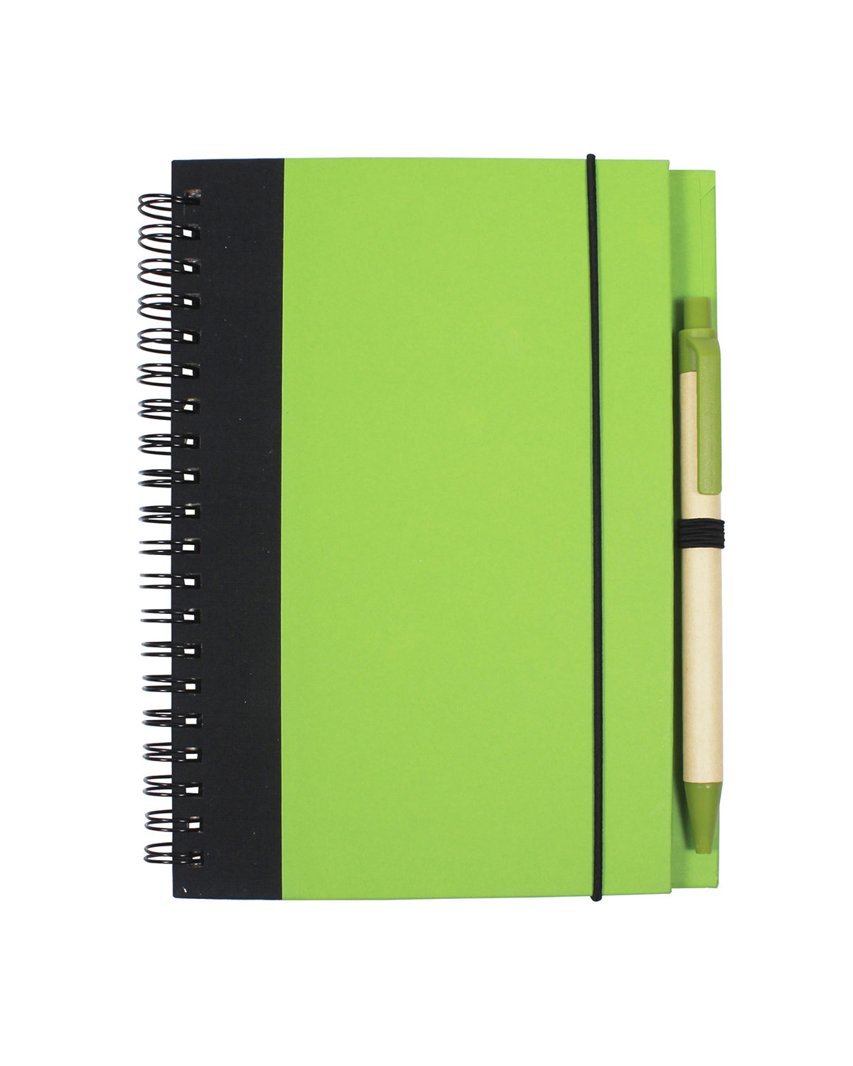 Picture of Contrast Paperboard Spiral Notebook & Pen 5.5" x 7.125".