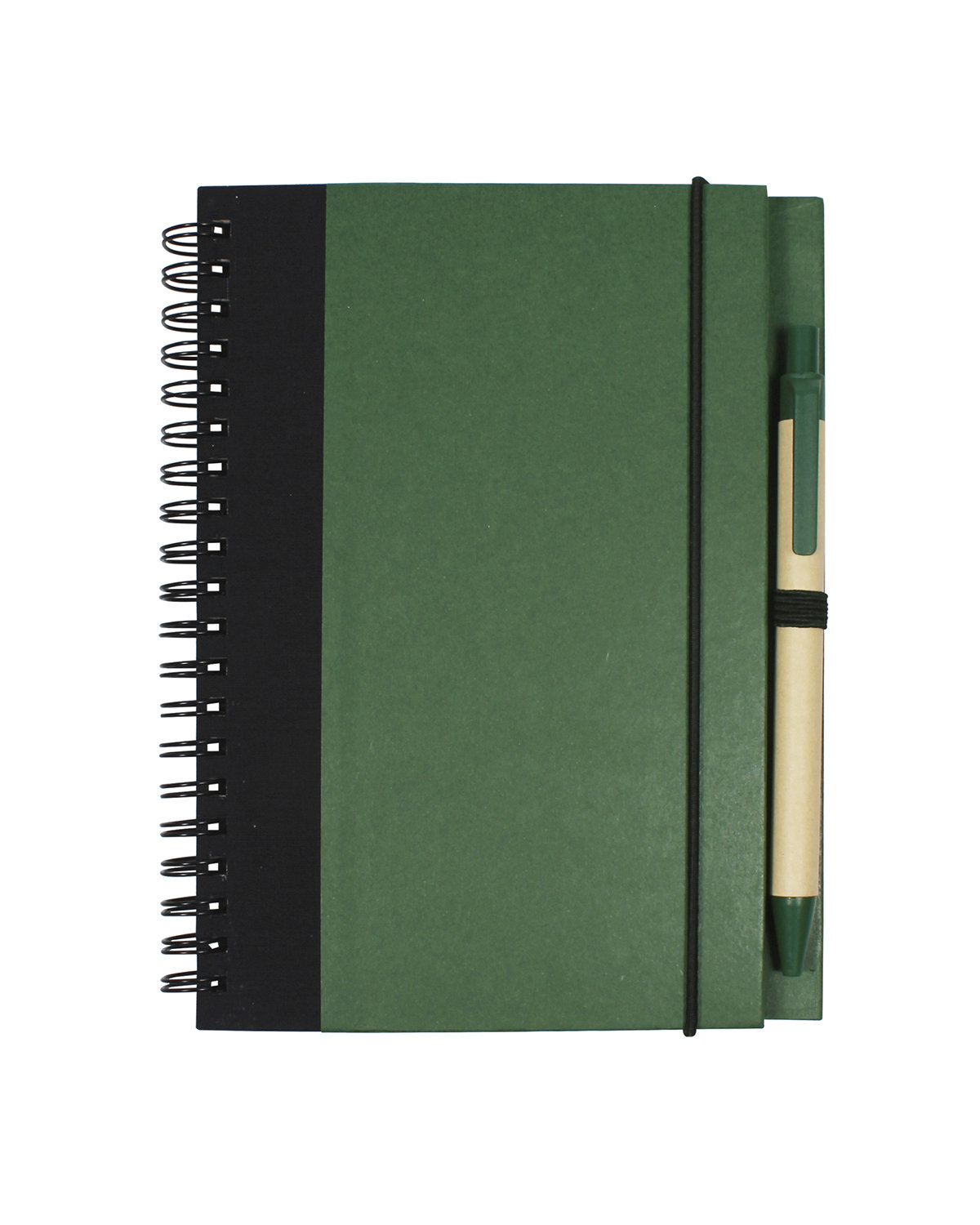 Picture of Contrast Paperboard Spiral Notebook & Pen 5.5" x 7.125".