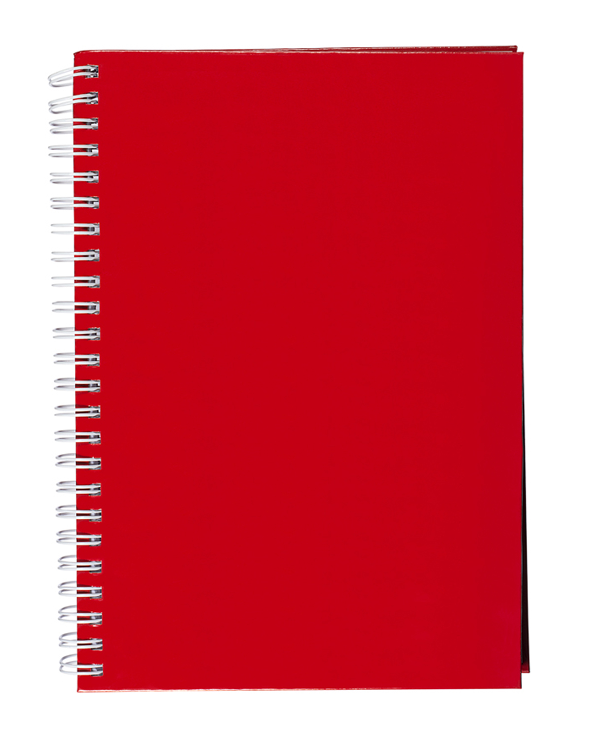 Picture of Hardcover Spiral Notebook 5.75" x 8.25".