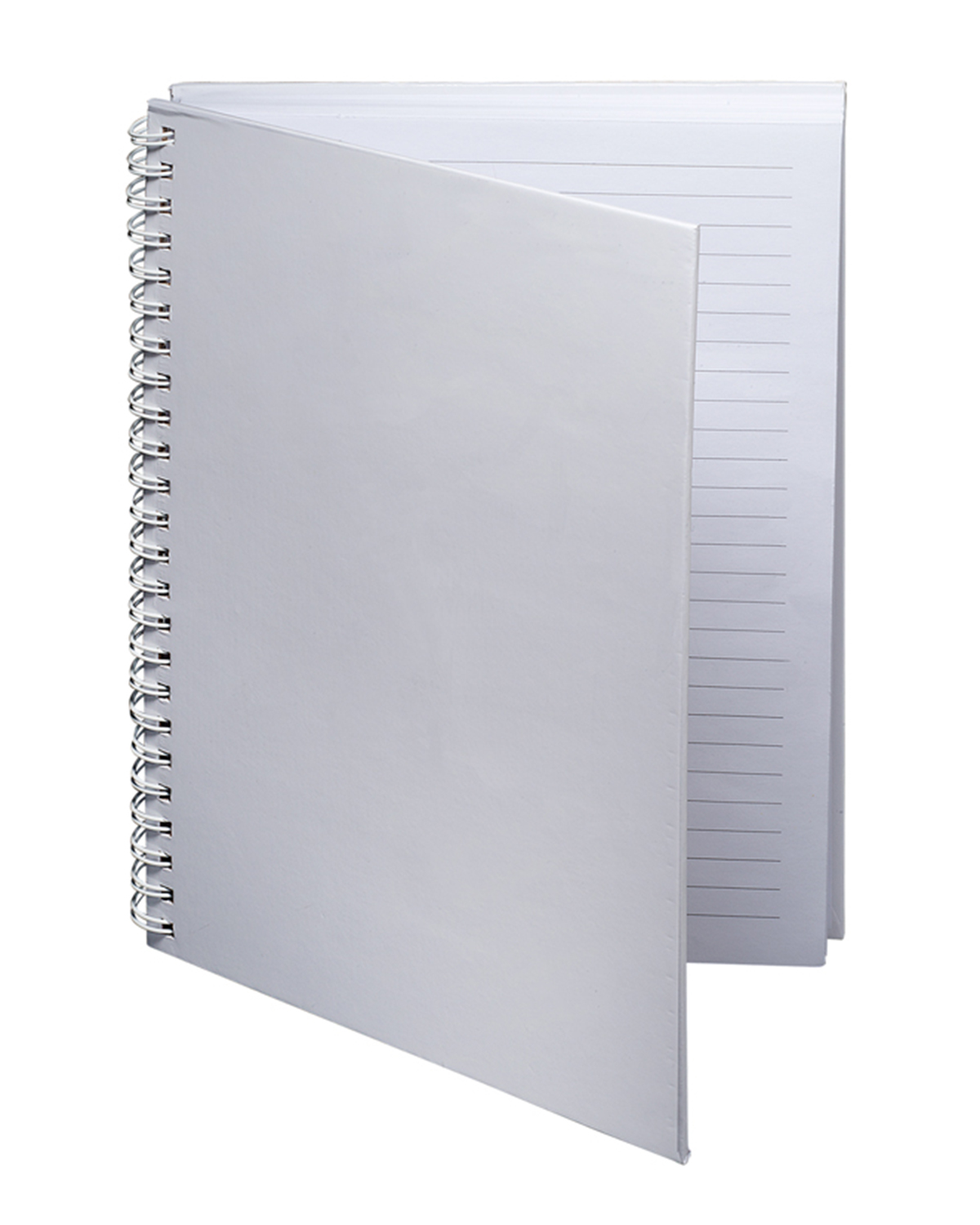 Picture of Hardcover Spiral Notebook 5.75" x 8.25".