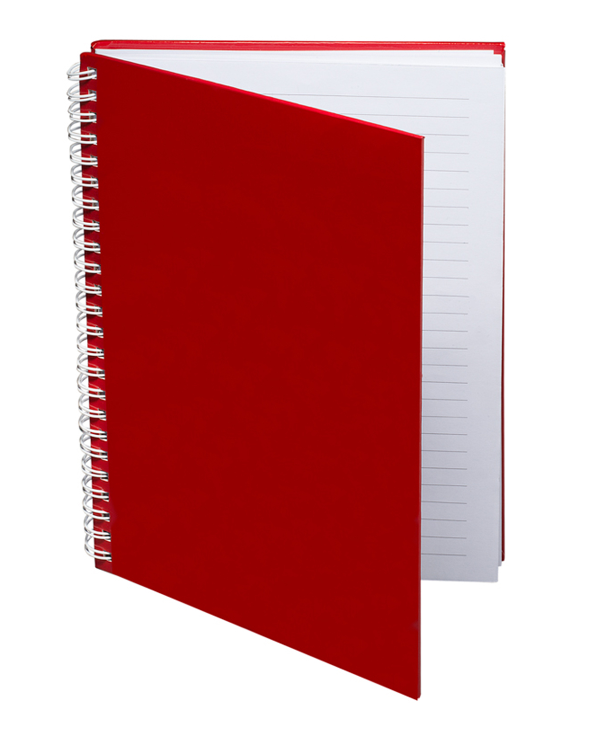 Picture of Hardcover Spiral Notebook 5.75" x 8.25".