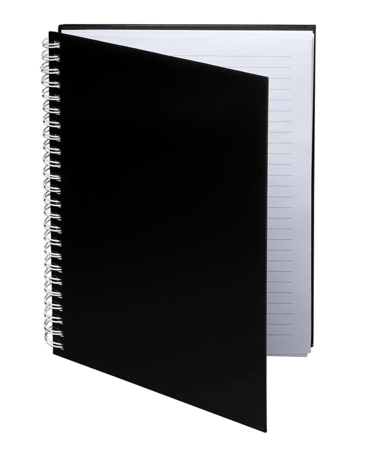 Picture of Hardcover Spiral Notebook 5.75" x 8.25".