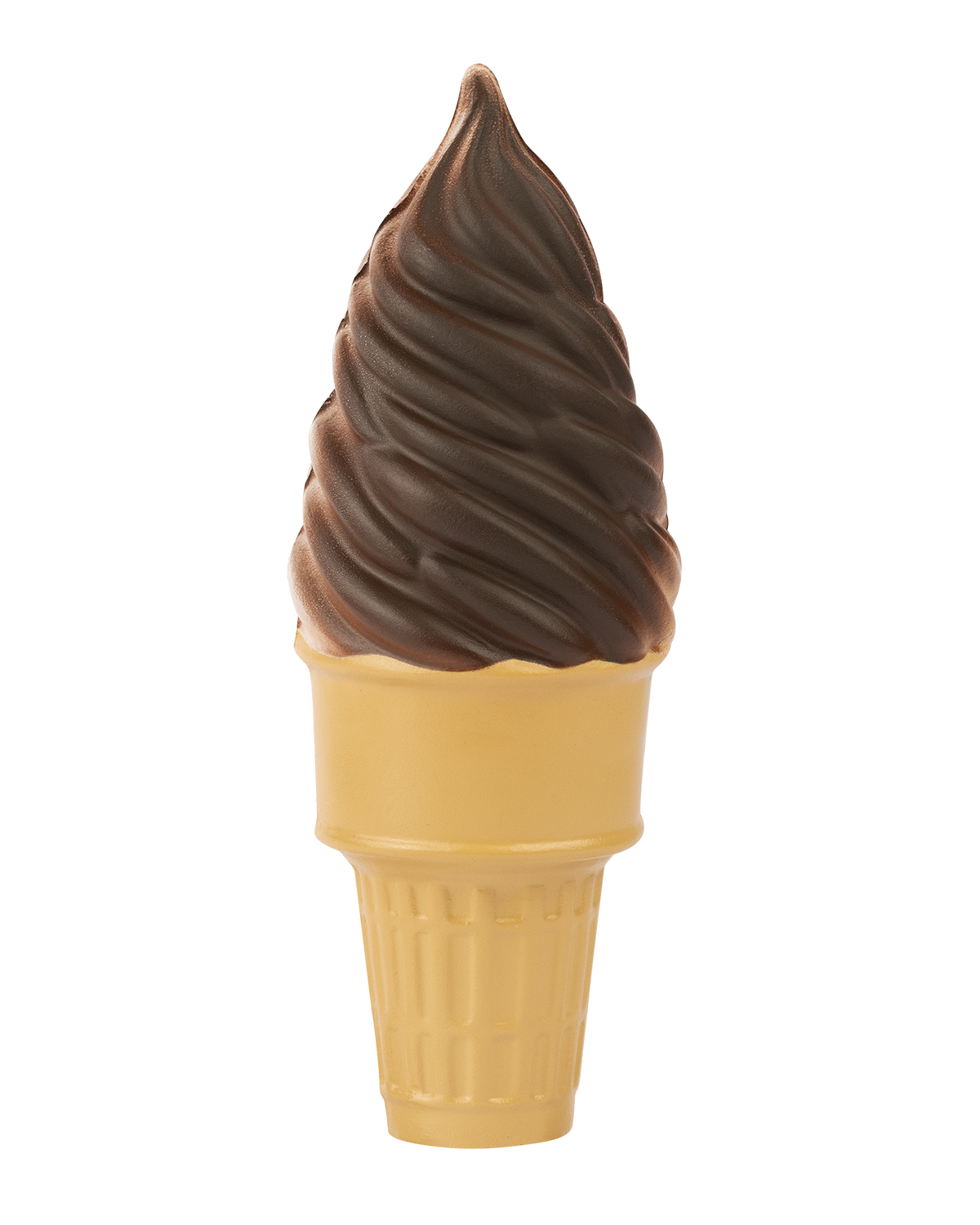 Picture of Soft Serve Ice Cream Cone Shape Stress Ball.
