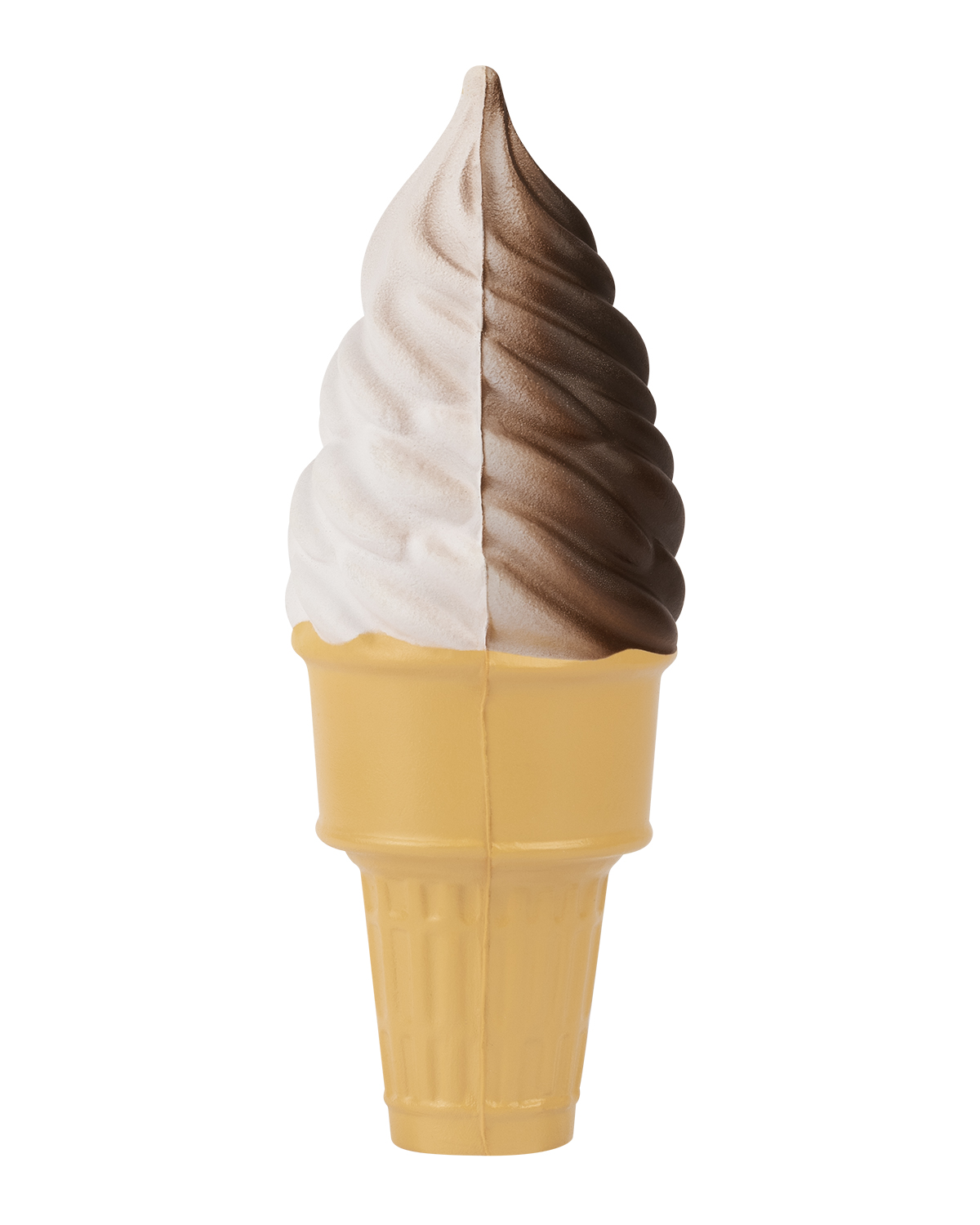 Picture of Soft Serve Ice Cream Cone Shape Stress Ball.