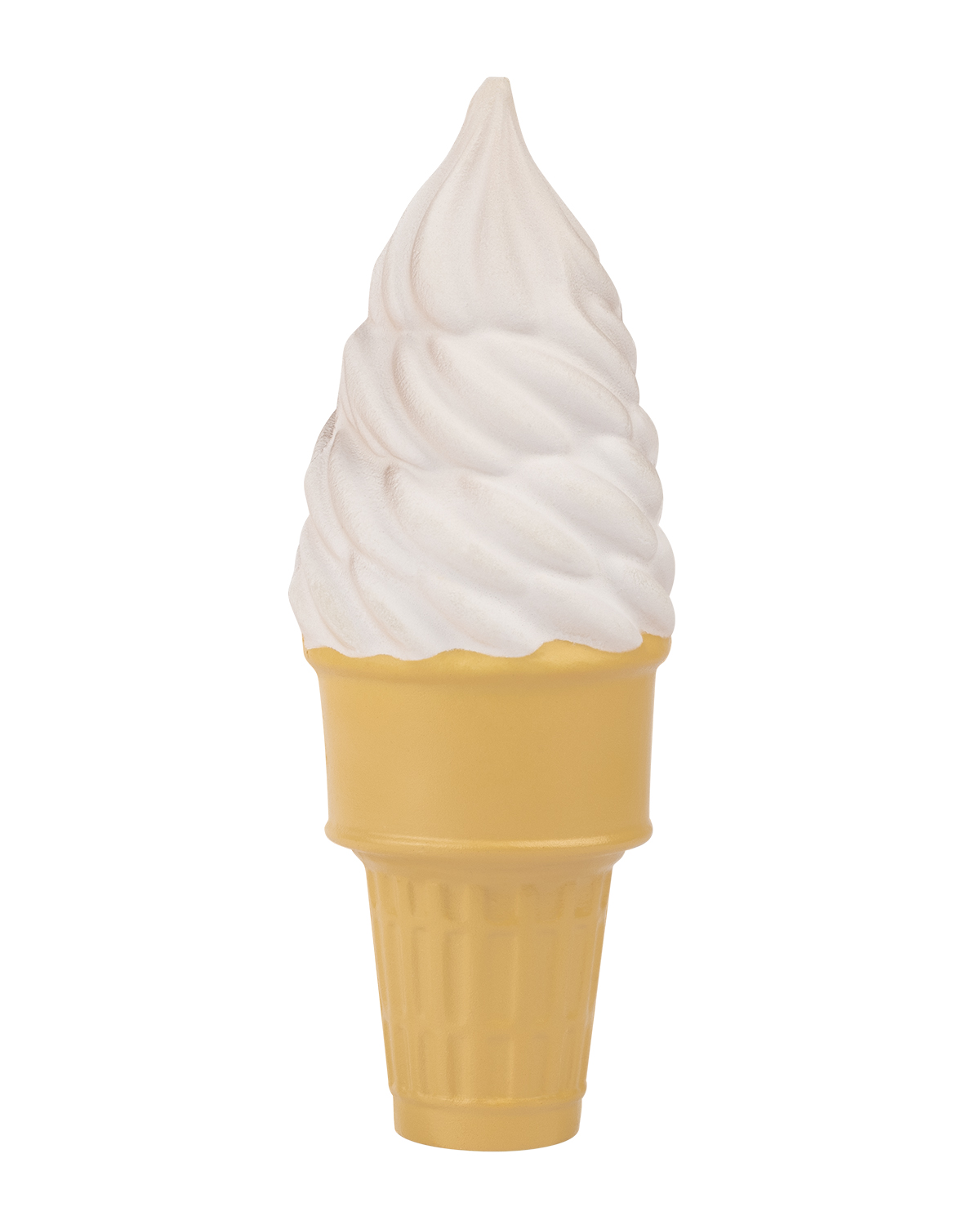 Picture of Soft Serve Ice Cream Cone Shape Stress Ball.