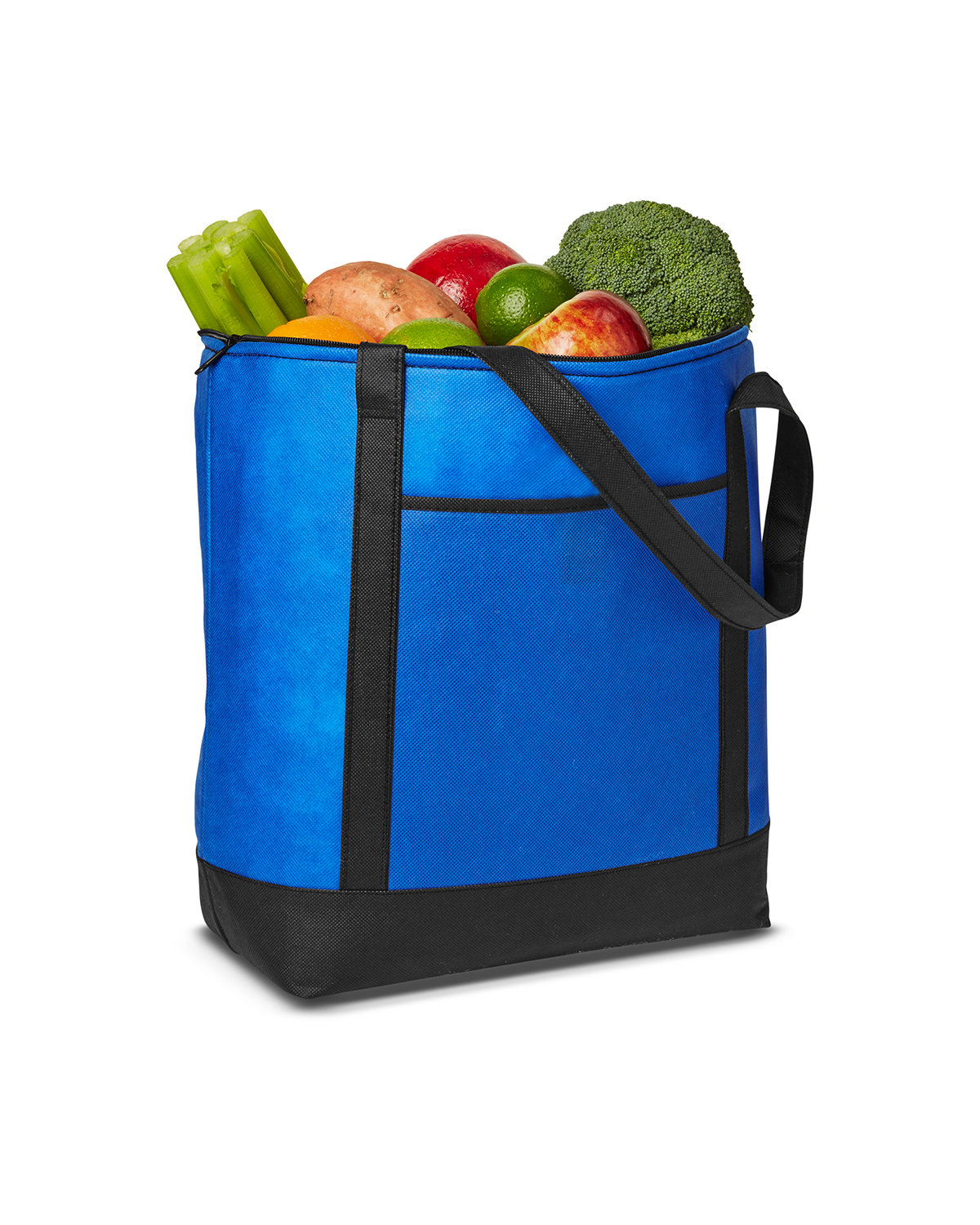 Picture of Medium Size Non-Woven Cooler Tote Bag.