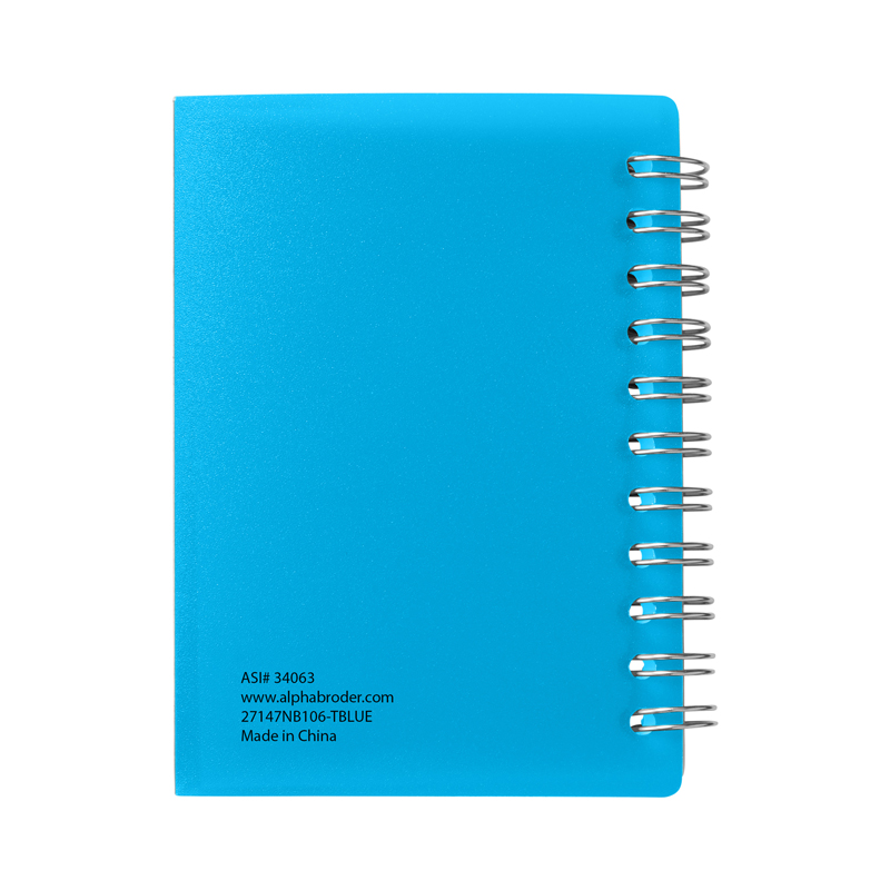Picture of Curve Small Spiral Notebook 3.25" x 4.25".