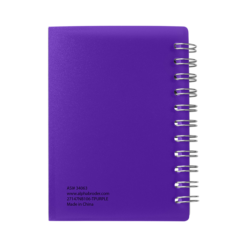 Picture of Curve Small Spiral Notebook 3.25" x 4.25".
