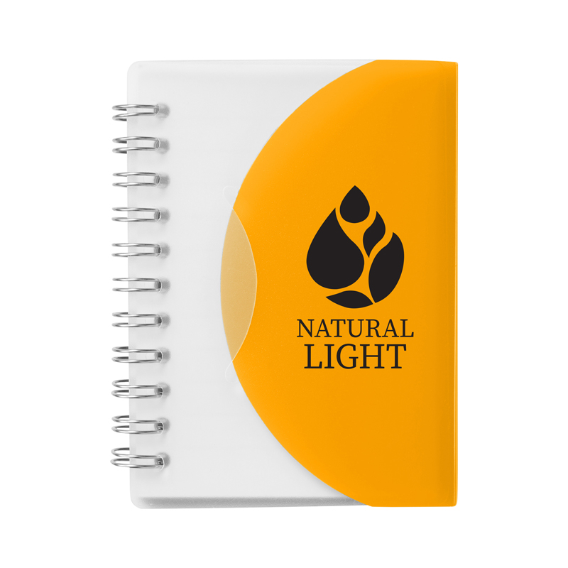 Picture of Curve Small Spiral Notebook 3.25" x 4.25".