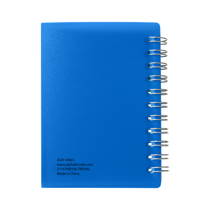 Picture of Curve Small Spiral Notebook 3.25" x 4.25".