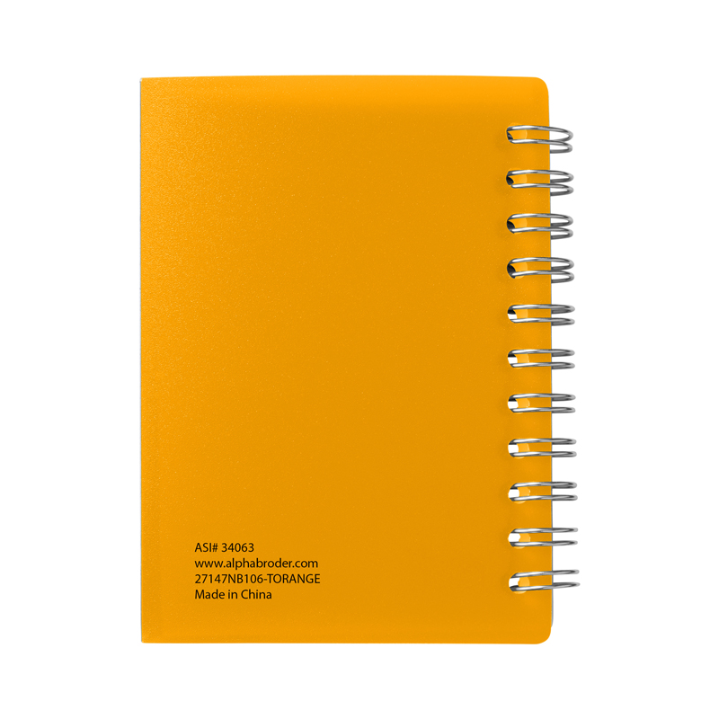 Picture of Curve Small Spiral Notebook 3.25" x 4.25".