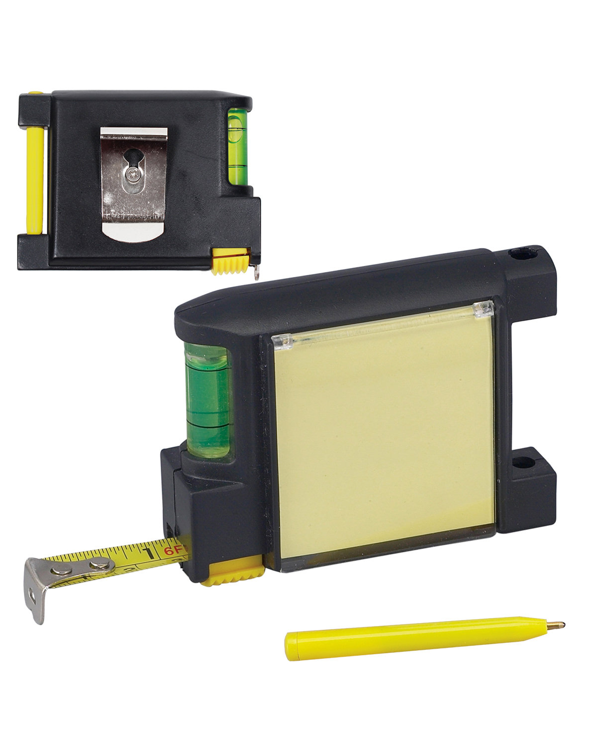 Picture of Level Notepad Tape Measure.