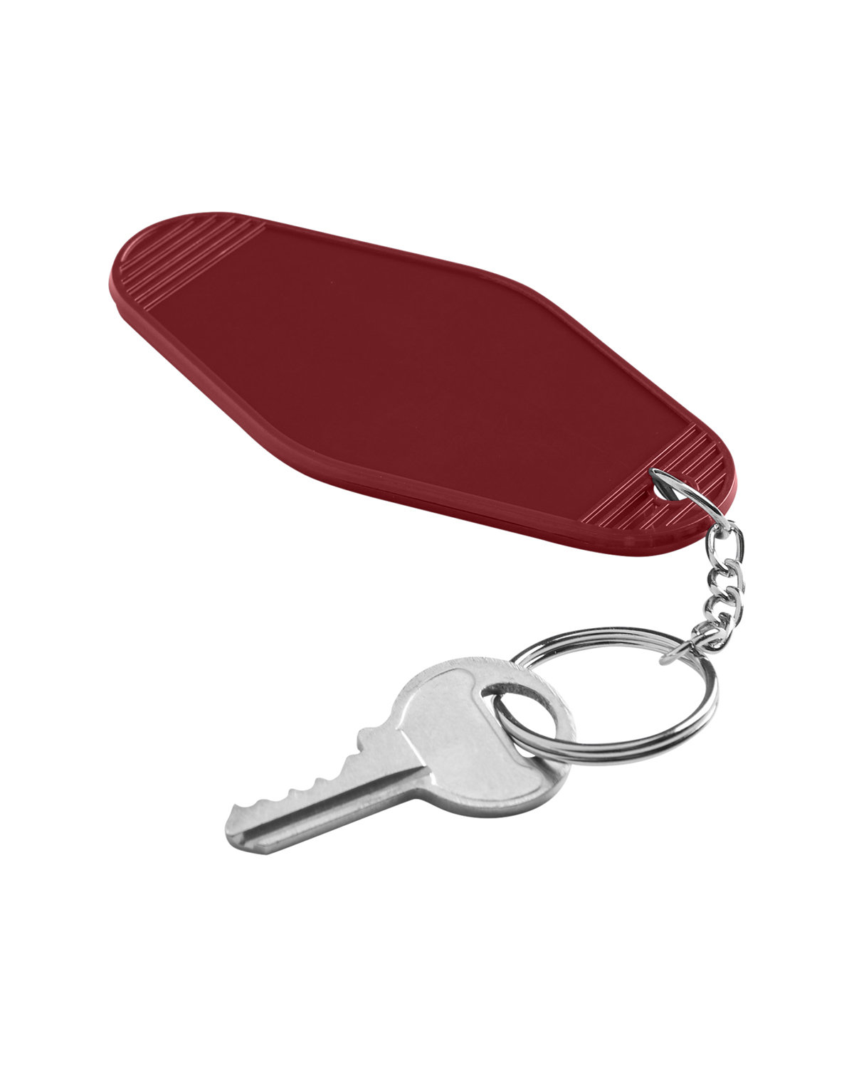 Picture of Recycled ABS Motel Keychain.