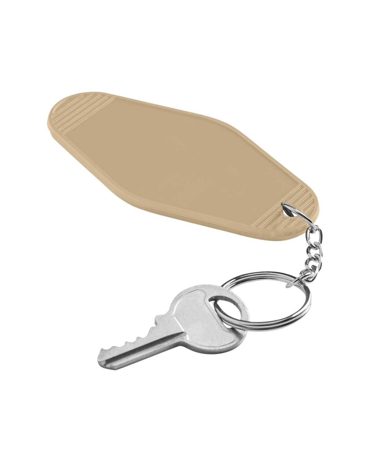 Picture of Recycled ABS Motel Keychain.