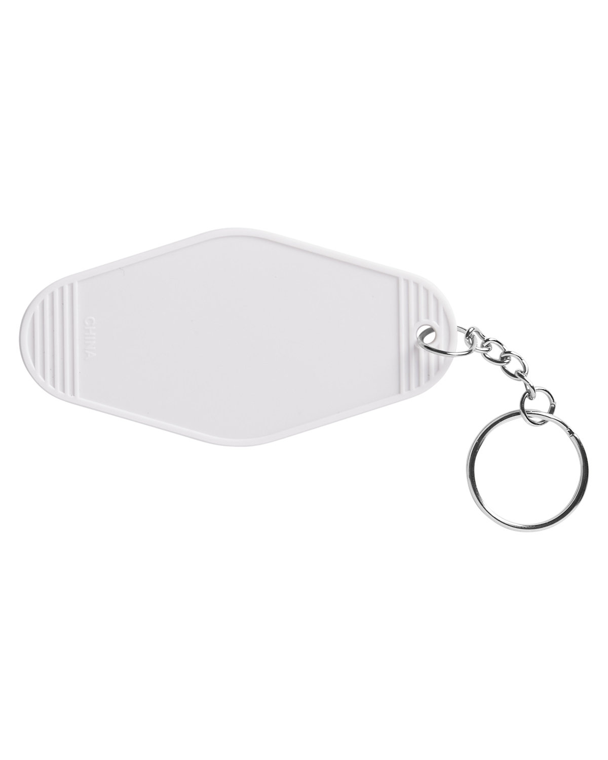 Picture of Recycled ABS Motel Keychain.