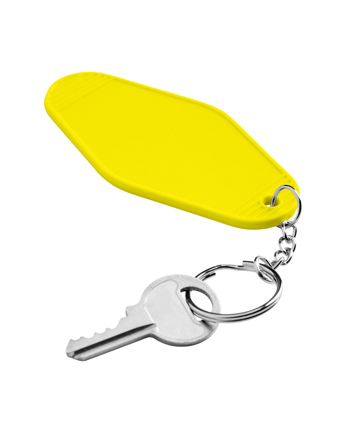 Picture of Recycled ABS Motel Keychain.