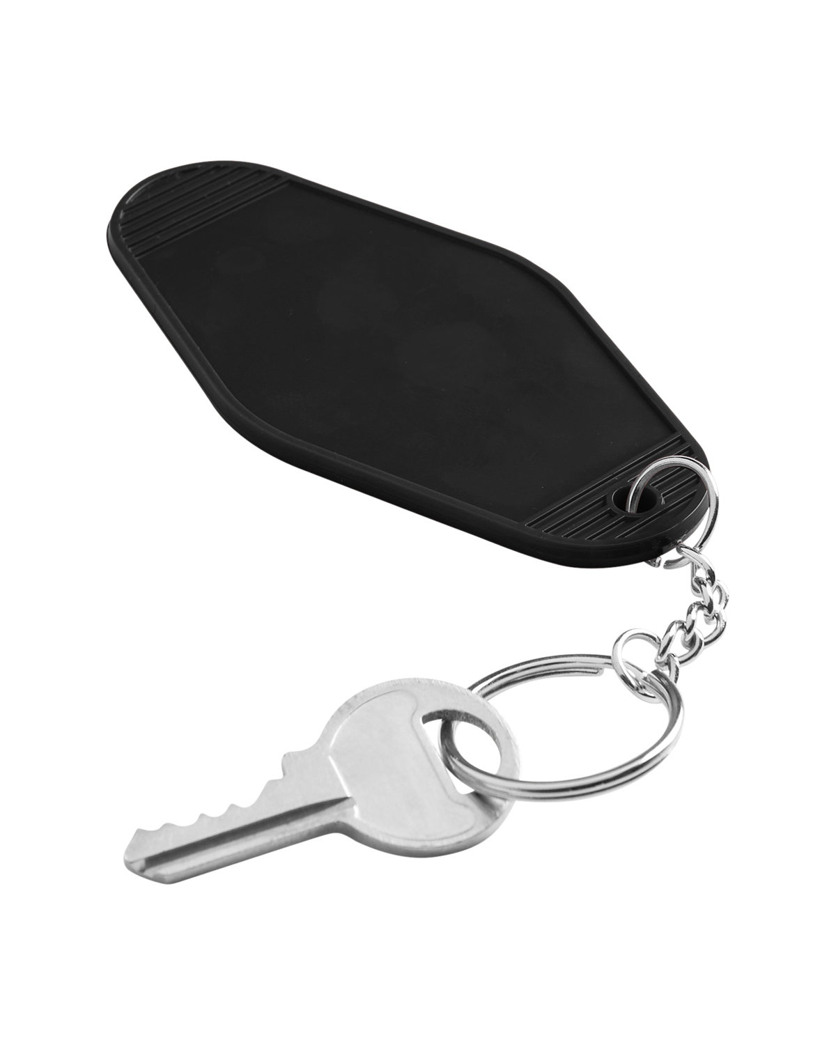 Picture of Recycled ABS Motel Keychain.