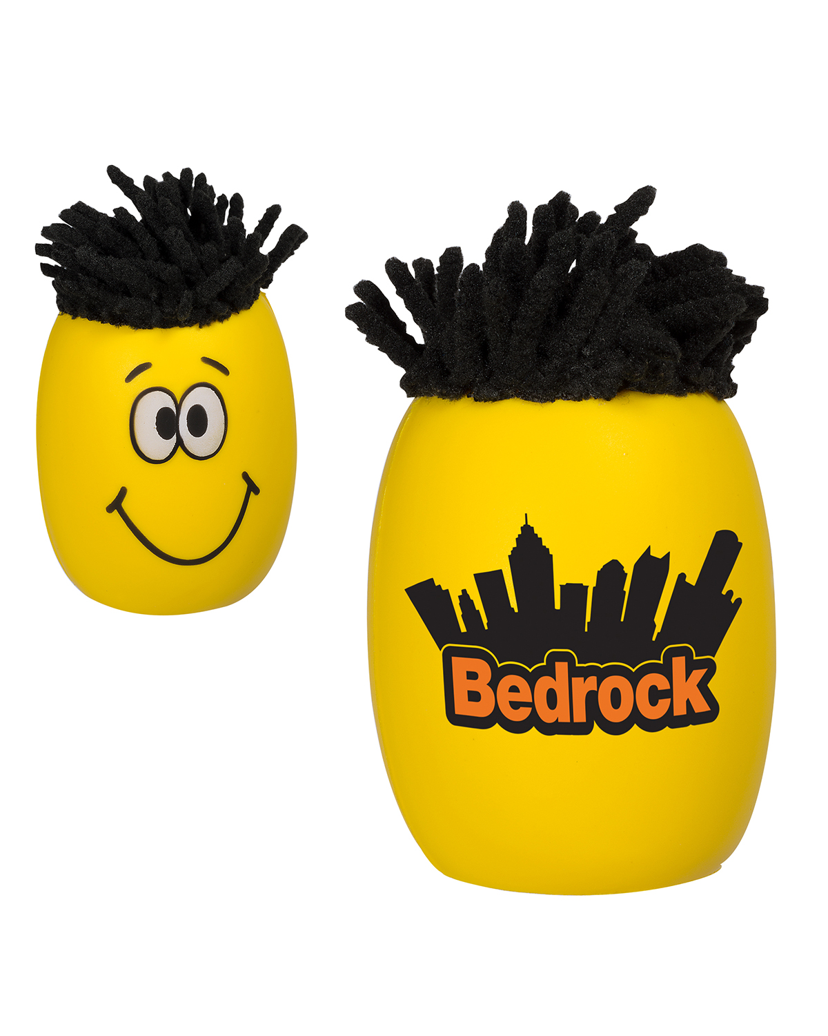 Picture of Smiling Oblong Stress Ball.