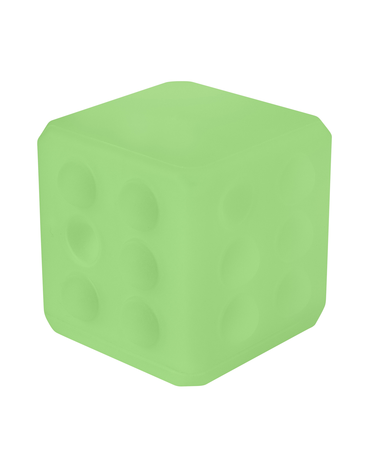 Picture of Glow in the Dark Push Pop Bubble Cube Fidget Sensory Toy.