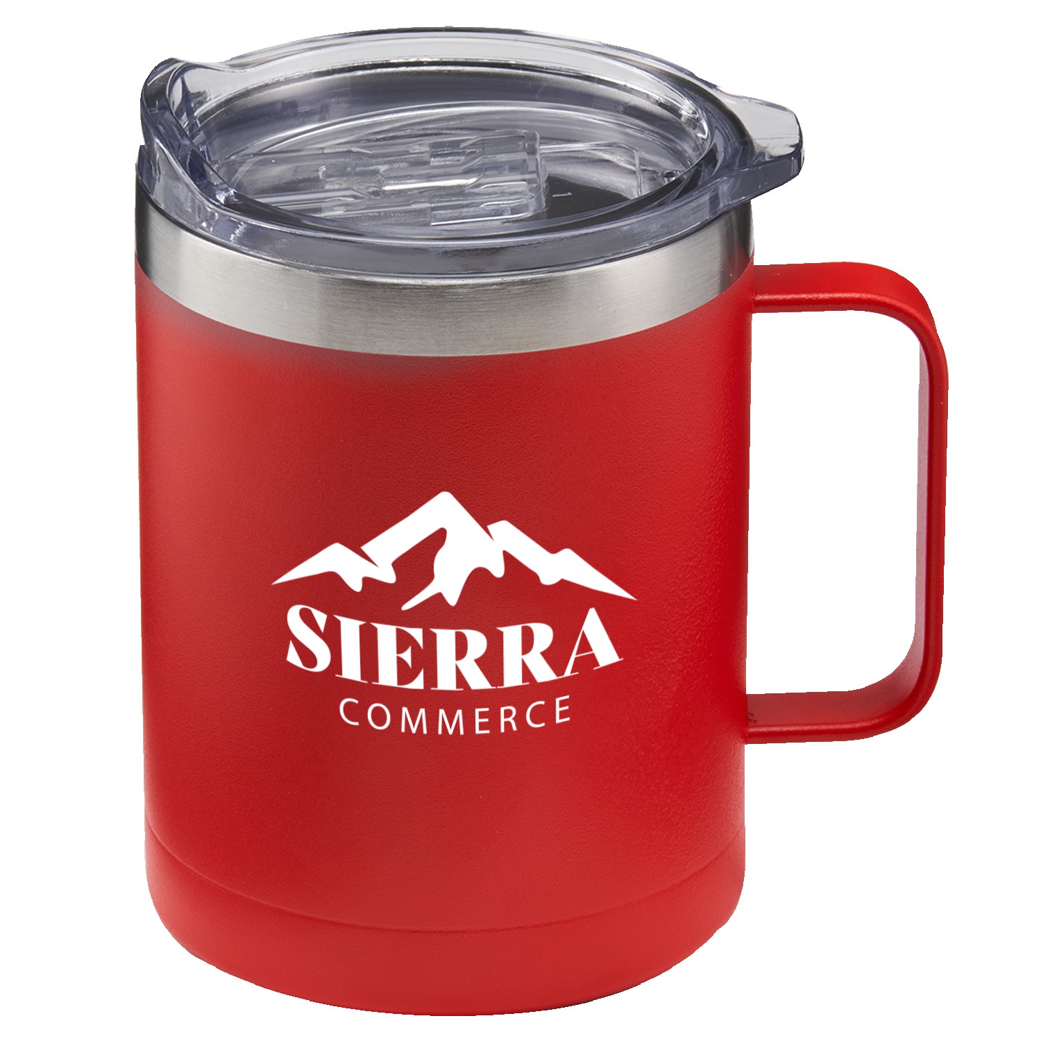 Picture of 14 Oz. Powder Coated Stainless Steel Camping Mug