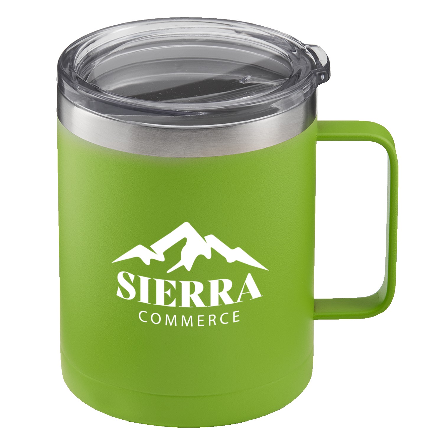 Picture of 14 Oz. Powder Coated Stainless Steel Camping Mug