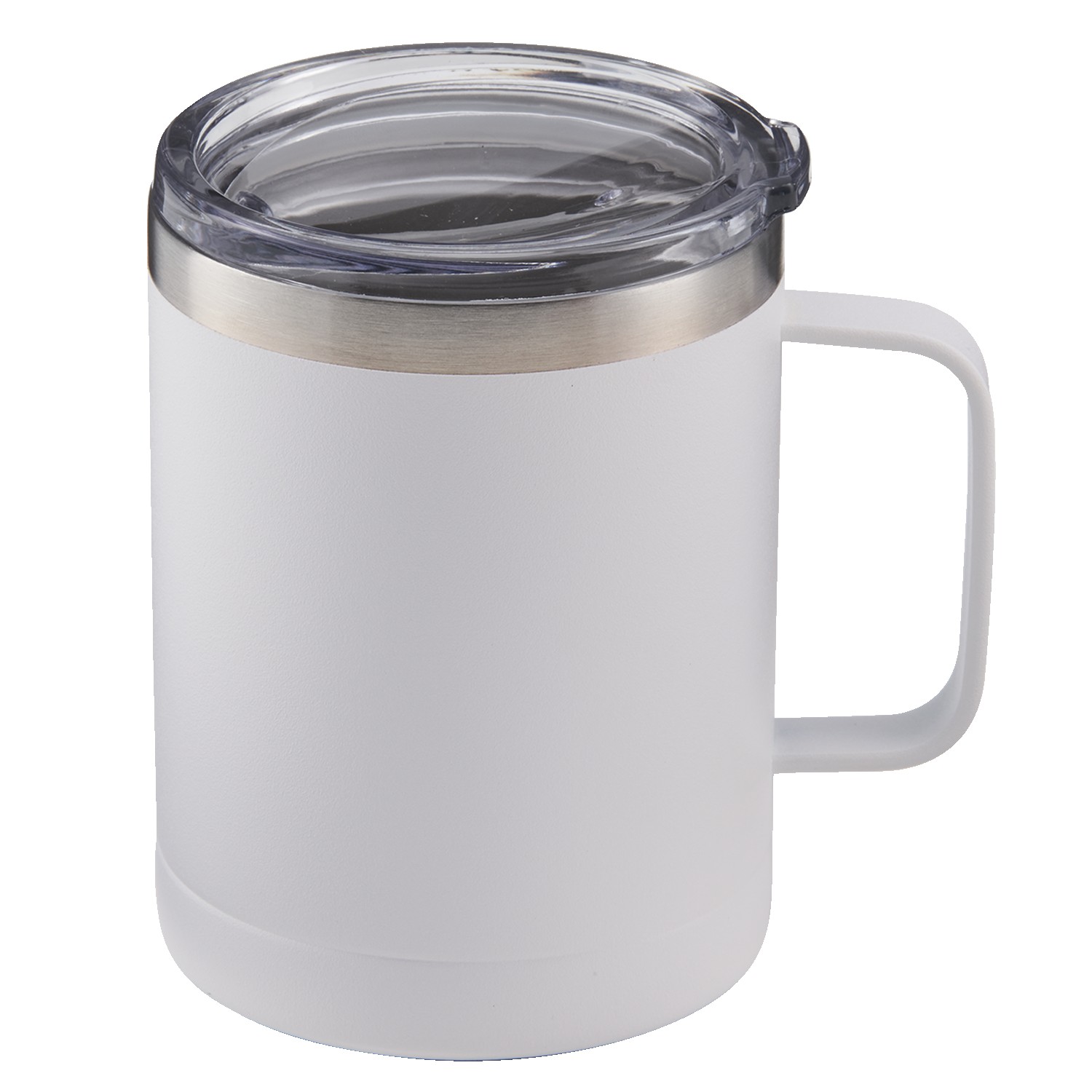 Picture of 14 Oz. Powder Coated Stainless Steel Camping Mug