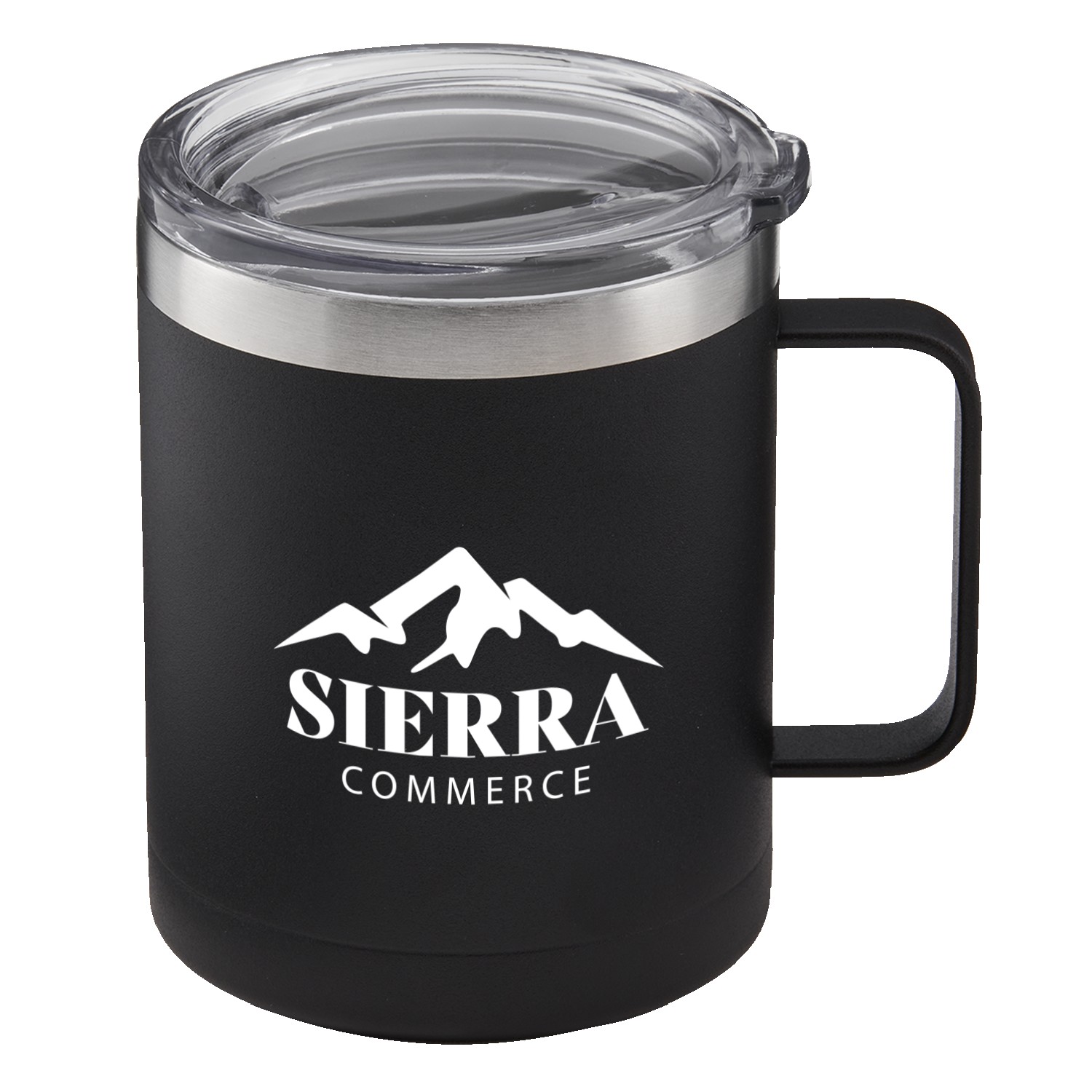 Picture of 14 Oz. Powder Coated Stainless Steel Camping Mug