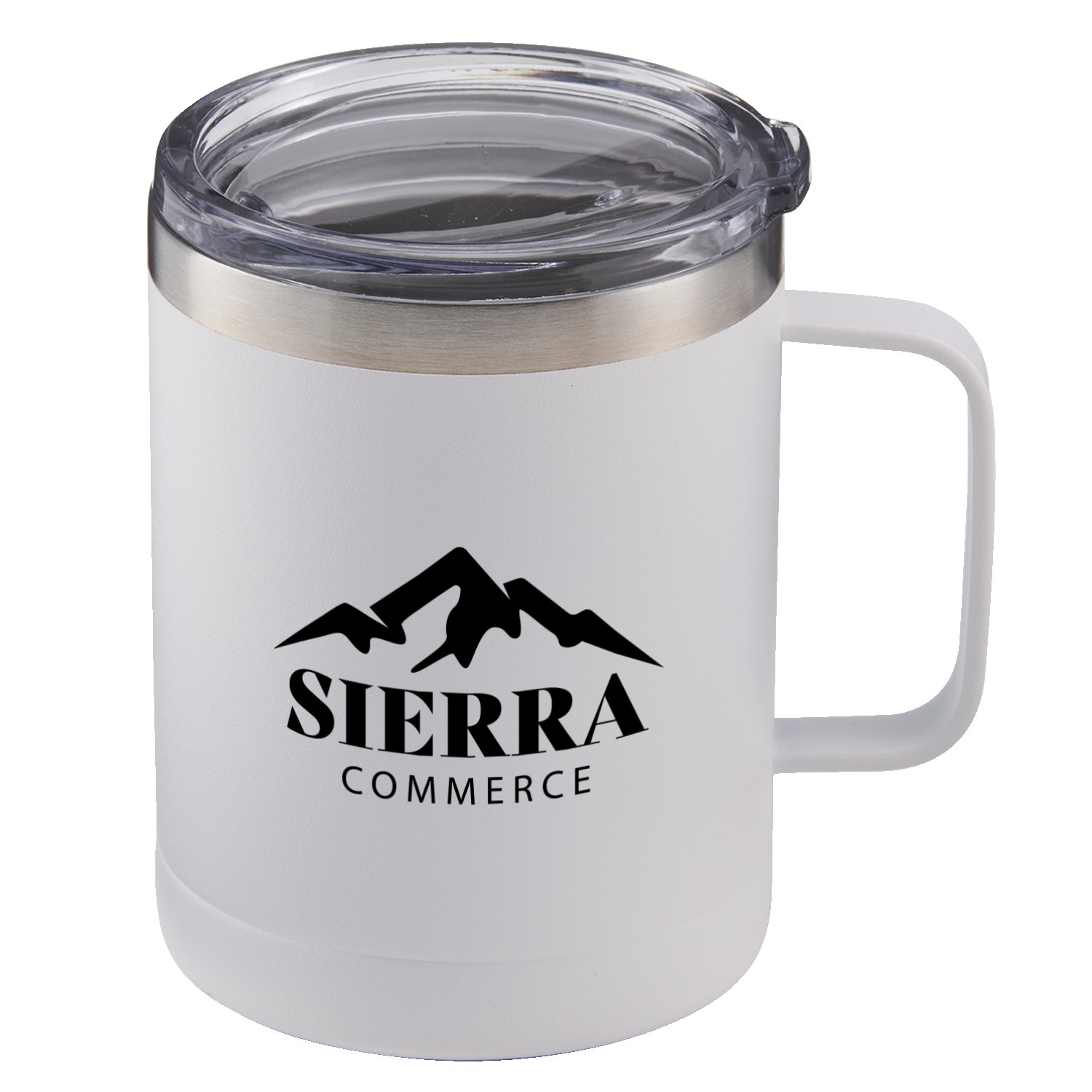 Picture of 14 Oz. Powder Coated Stainless Steel Camping Mug