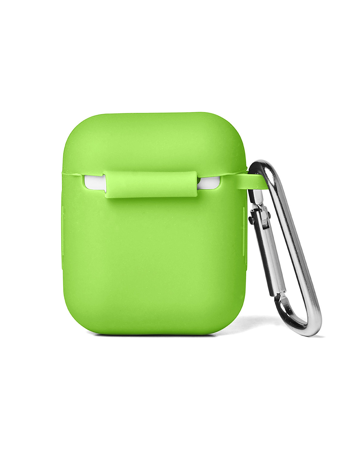 Picture of Silicone Earbud Case with Carabiner.