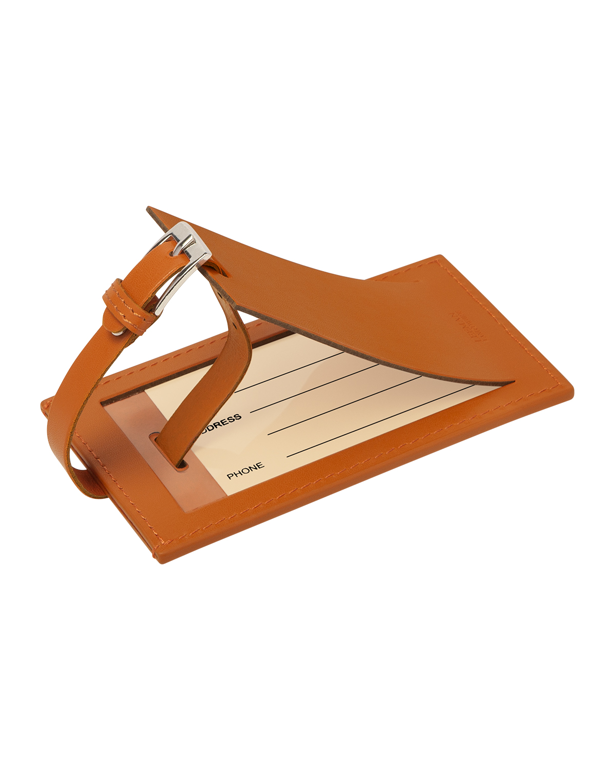 Picture of Majestic Leather Luggage Tag.