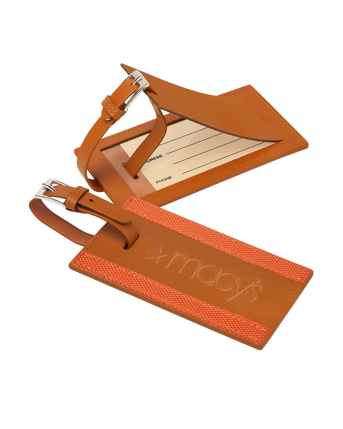 Picture of Majestic Leather Luggage Tag.